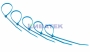 Изображение Хомут-стяжка нейлоновая REXANT 200x3,6 мм, синяя, упаковка 25 шт.  интернет магазин Иватек ivatec.ru