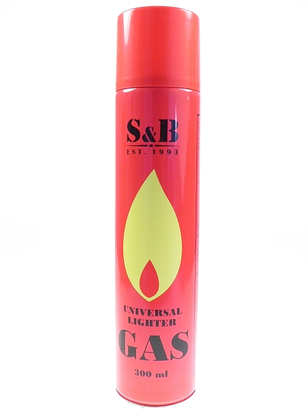 Газ для заправки зажигалок, горелок S&B, арт 14781