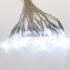 Изображение Гирлянда новогодняя - сеть светодиодная 1,5х1,5м, свечение с динамикой, прозрачный провод, диоды БЕЛ  интернет магазин Иватек ivatec.ru