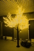 Изображение Светодиодное дерево "Сакура" высота 1,5м, диаметр кроны 1,8м, Желтые светодиоды, IP 54, понижающий т  интернет магазин Иватек ivatec.ru