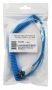 Изображение USB кабель для iPhone 5/6/7 моделей шнур спираль (усиленный) 1 м синий(упак/10шт.)  интернет магазин Иватек ivatec.ru