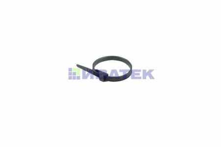 Изображение Хомут-стяжка нейлоновая усиленная с двойным горизонтальным замком REXANT 180x6,0 мм, черная, упаковка 5пак, 100 шт/пак.  интернет магазин Иватек ivatec.ru