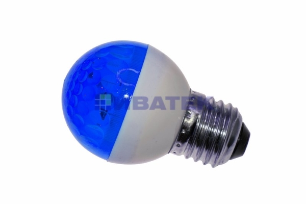Лампа-строб для новогодней гирлянды "Белт-лайт"  E27, D50mm,  Синяя  Neon-Night