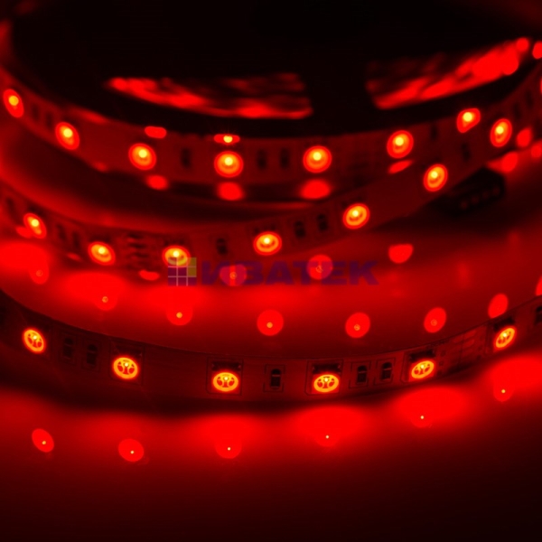 LED лента 24 В, 10 мм, IP23, SMD 5050,60 LED/m,  RGB