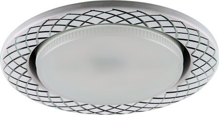 Изображение Светильник точечный "Tablet Metal", DL388 11W 230V  GX53, "круг",  без лампы, белый  интернет магазин Иватек ivatec.ru