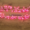 Изображение Гирлянда новогодняя "Мишура LED"  6 м 576 диодов, цвет розовый  интернет магазин Иватек ivatec.ru