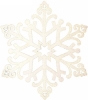 Изображение Елочная фигура "Снежинка "Снегурочка", 81 см, цвет шампань  интернет магазин Иватек ivatec.ru