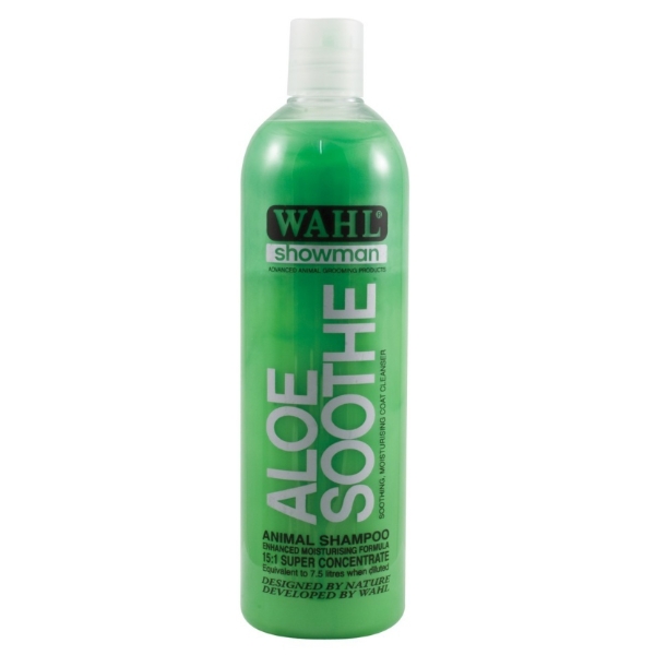 Профессиональный концентрированный шампунь для животных Wahl Aloe Shampoo 500 мл