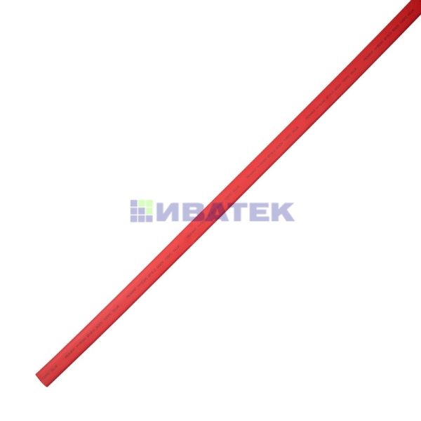 Термоусаживаемая трубка клеевая REXANT 18,0/6,0 мм, красная, упаковка 10 шт. по 1 м