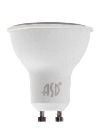 Изображение Лампа светодиодная LED-JCDRC-standard 5.5Вт 230В GU10 4000К 495Лм ASD  интернет магазин Иватек ivatec.ru