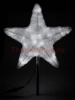 Изображение Акриловая светодиодная фигура "Звезда" 50см, 160 светодиодов, белая  интернет магазин Иватек ivatec.ru