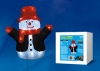 Изображение Светящаяся новогодняя фигура "Снеговик". ULD-M2730-024/STA WHITE IP20 SNOWMAN  интернет магазин Иватек ivatec.ru