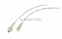 Изображение Соединительный кабель (2pin) герметичный (IP67) 2х0.35мм²  прозрачный  REXANT  интернет магазин Иватек ivatec.ru