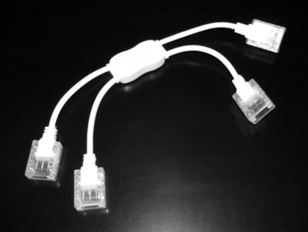 Изображение коннектор для LED-XF-3W X-образный, (FS-00001490)  интернет магазин Иватек ivatec.ru