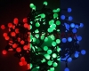 Изображение Гирлянда новогодняя Айсикл (бахрома) светодиодный, 1,8 х 0,5 м, прозрачный провод, 220 В, диоды МУЛЬ  интернет магазин Иватек ivatec.ru