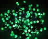 Изображение Гирлянда новогодняя "LED - шарики", диаметр 17,5мм  20 м, цвет свечения Зеленый, 220В, Neon-Night  интернет магазин Иватек ivatec.ru