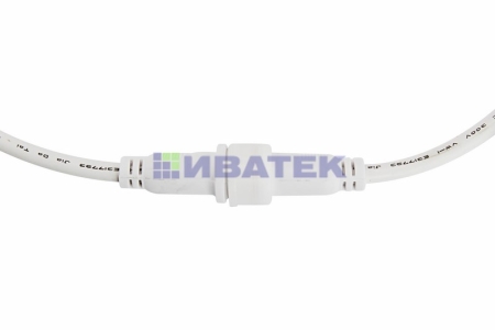 Изображение Соединительный кабель (4pin) герметичный (IP67) 4х0.75мм²  белый  REXANT  интернет магазин Иватек ivatec.ru