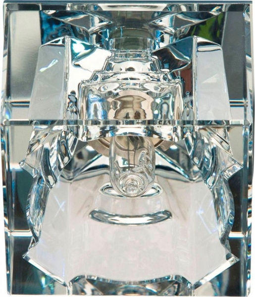 Светильник точечный "Basic Crystal", JD62 JCD9 35W G9  прозрачный, хром