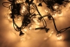 Изображение LED-2BLR-2835-20CM-10M-240V-WW/BL, Белт-лайт с лампами теплый белый/черный пр. NEW 2021, , шт  интернет магазин Иватек ivatec.ru