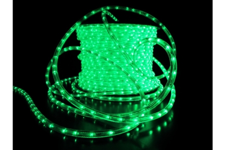 Изображение LED-XD-2W-100M-240V зеленый,13мм, КРАТНОСТЬ 1м  интернет магазин Иватек ivatec.ru