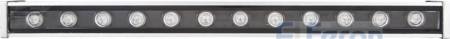 Изображение LL-892 Светодиодный линейный прожектор с DMX, 9LED RGB, 500*40*48mm, 9W 24V, IP65  интернет магазин Иватек ivatec.ru