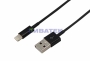 Изображение Кабель USB-Lightning для iPhone/PVC/black/1m/REXANT  интернет магазин Иватек ivatec.ru