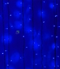 Изображение 01-018 Светодиодный занавес 2x1м, черн. пр., синий,  интернет магазин Иватек ivatec.ru