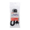 Изображение Сетевой шнур с выключателем 2х0,75 мм², 1,8 м черный REXANT  интернет магазин Иватек ivatec.ru
