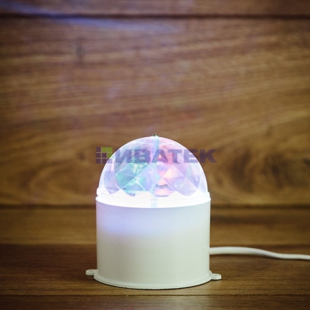 Изображение Диско-лампа светодиодная в компактном корпусе, 220В, Neon-Night  интернет магазин Иватек ivatec.ru