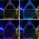 Гирлянда светодиодная Занавес 2х1,5м 300 LED RGB прозрачный ПВХ IP65 для свечения с динамикой 230В нужен контроллер 245-908 NEON-NIGHT