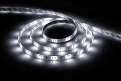 Лента светодиодная 12V 5 метров, LS607/ 30SMD(5050)/м 7.2Вт/м 12V 5000*10*3мм 6500К, IP65 ,С ОДНИМ К