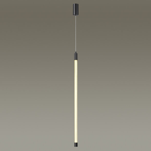 4393/14L HIGHTECH ODL23 105 черный/металл/акрил Подвесной светильник IP20 LED 10W 420Лм 3000K ANTA