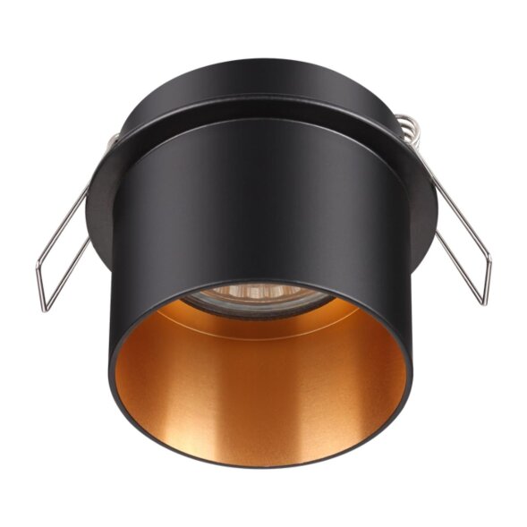 370431 NT19 130 черный Встраиваемый светильник IP20 GU10 50W 220V BUTT