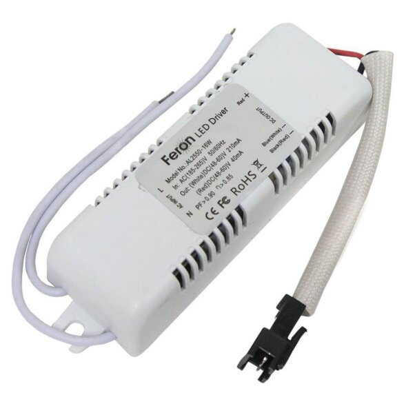 Драйвер для светодиодных светильников, LB154, AL2660 16W AC185-265V DC 48-60V для white и 24-30V для