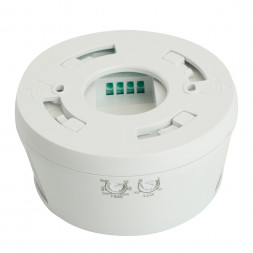 Датчик движения и освещенности 2000W 30m  360°(верт.) белый SEN19