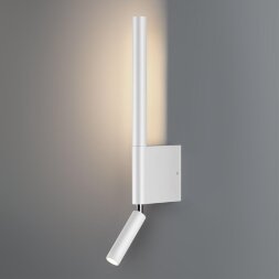 359435 OVER NT24 000 белый Светильник настенный с выключателем IP20 LED 5W+3W 220-240V 3000K 320Лм F