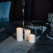 ULD-F060 WARM WHITE CANDLE SET3 Фигура светодиодная Свеча на батарейках CR2032 в-к. в составе набора из 3 штук. 1 светодиод. Теплый белый свет. TM Uniel