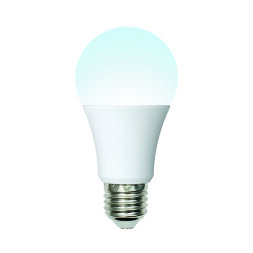 LED-A60-10W-NW-E27-FR-MB PLM11WH Лампа светодиодная. Форма А. матовая. Серия Multibright. Белый свет 4000K. 100-50-10. Картон. ТМ Uniel.