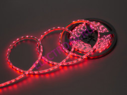 FLEX-SWP5300B-R Гибкая LED полоса , цвет красный, 60 SMDсветодиодов 35*28,  5 м., 12V, 4,8W/M, IP67