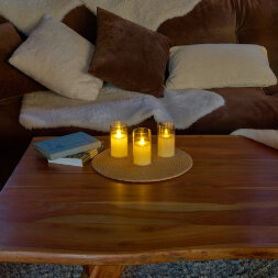 ULD-F064 WW CANDLE SET3 Фигура светодиодная Свеча на батарейках LR44 в-к. в составе набора из 3 штук. 1 светодиод. Теплый белый свет. TM Uniel