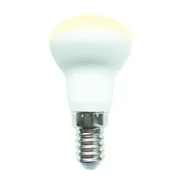 LED-R50-7W-3000K-E14-FR-SLS Лампа светодиодная. Форма Рефлектор. матовая. Теплый белый свет 3000K. ТМ Volpe