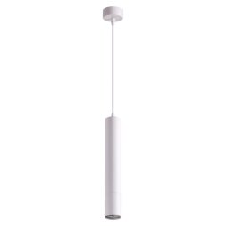 370621 NT19 102 белый Накладной светильник, длина провода 1м IP20 GU10 50W 220V PIPE