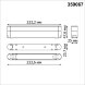 359067 SHINO NT23 047 белый Доп. адаптпер для создания поворотных светильников с арт. 359073, 359077
