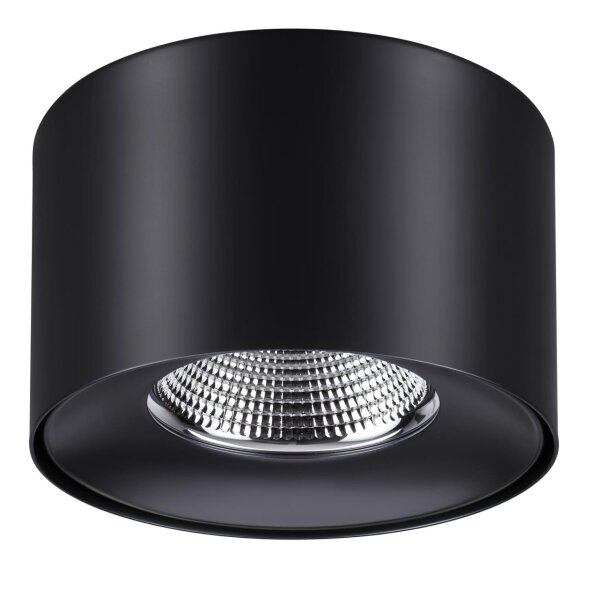 358476 OVER NT21 189 черный Светильник накладной IP20 LED 4000K 30W 200-260V RECTE