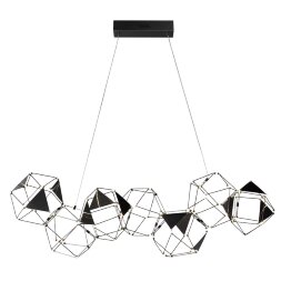 5087/32L L-VISION ODL25 505 черный хром/металл Люстра LED 32W 4000K 1900Лм TRELLIS