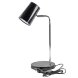 ULM-B600 6W-4500K-DIM BLACK Светильник настольный светодиодный. 6W. Сенсорный выключатель. Диммер. Черный. ТМ Uniel