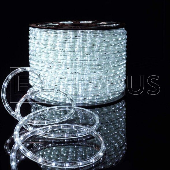 LED-DL-2W-2.77CM-100M-240V-W 4 (О) Светодиодный дюралайт 2-х проводной белый,13мм, КРАТНОСТЬ 2М