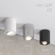 3567/1C ODL18 187 белый Потолочный накладной светильник IP20 GU10 1*50W 220V TUBORINO
