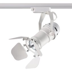 370409 NT19 099 белый Трековый светильник IP20 GU10 50W 220V UFO