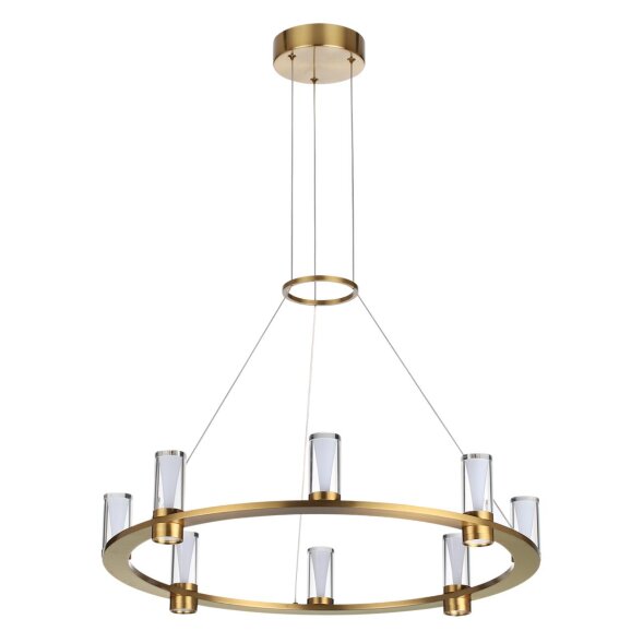 7144/55L HIGHTECH ODL26 515 светильник античная бронза/акрилл/металл IP20 LED 45W 4260Лм 3000K 180° 220V DEFANCE